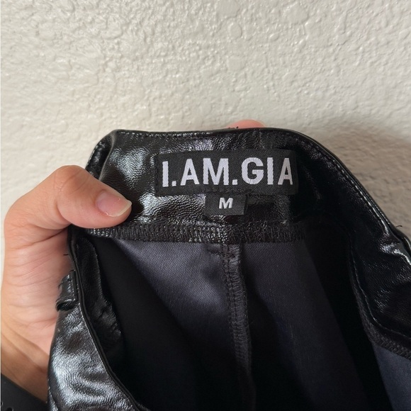 I.AM.GIA Nikole Faux Leather Pant Size Medium - Picture 9 of 11